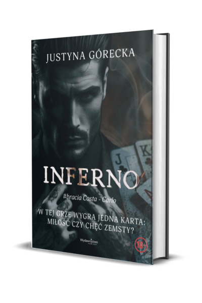"Inferno" #braciaCosta - Carlo PRZEDSPRZEDAŻ (książka, zakładka, magnesik)