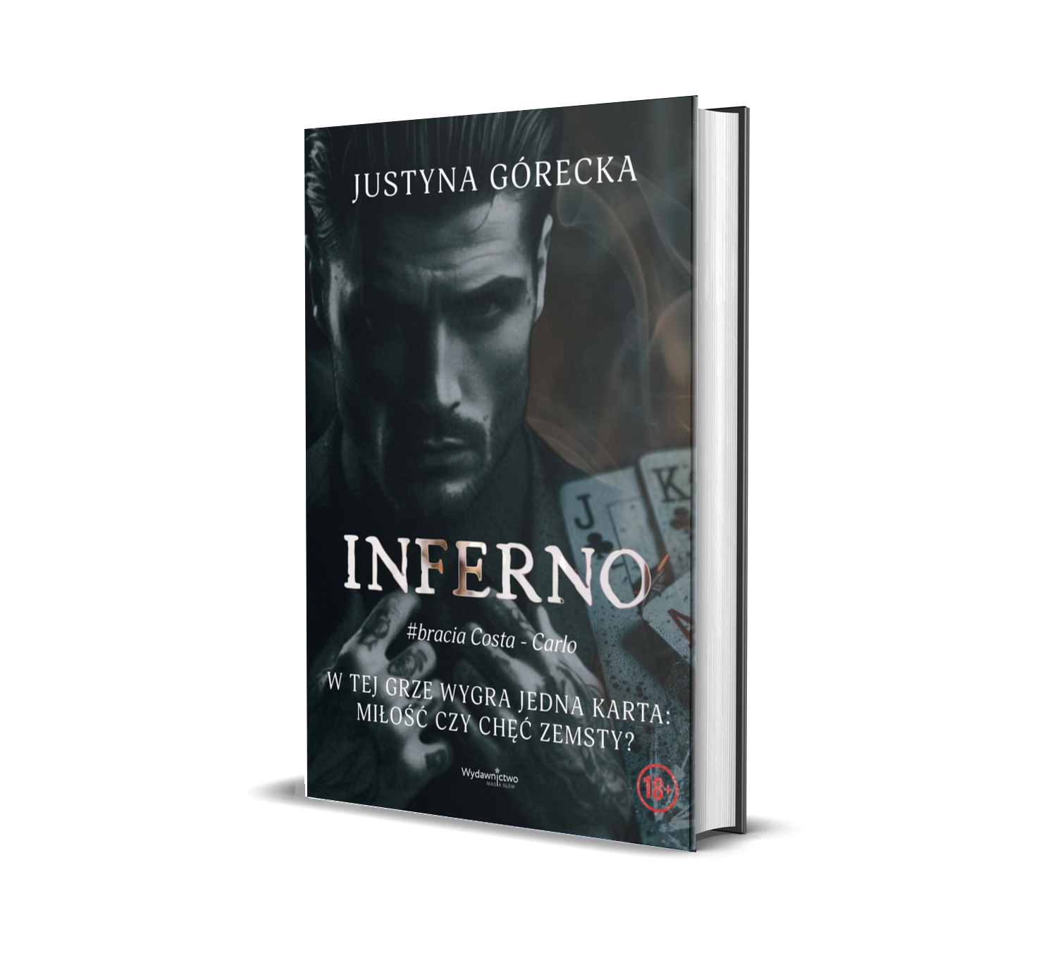 "Inferno" #braciaCosta - Carlo PRZEDSPRZEDAŻ (książka, zakładka, magnesik)