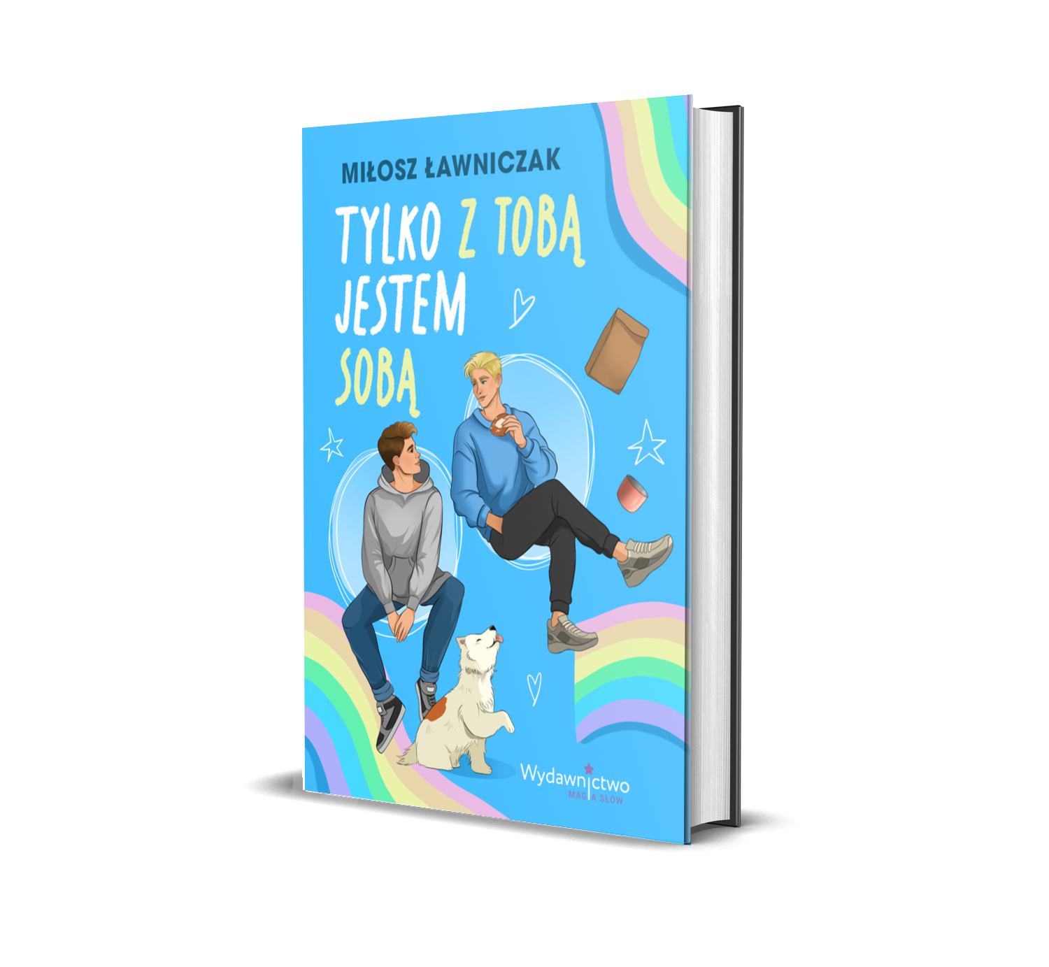 "Tylko z Tobą jestem sobą" PRZEDSPRZEDAŻ pakiet: książka, zakładka, magnesik, gadżety książkowe, autograf