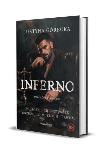 "INFERNO - MASSIMO" PRZEDSPRZEDAŻ (pakiet: książka, zakładka, magnesik)
